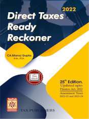 Direct Taxes Ready Reckoner, 2022